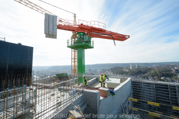 tour des finances à Liège